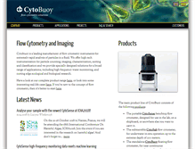 Tablet Screenshot of cytobuoy.com
